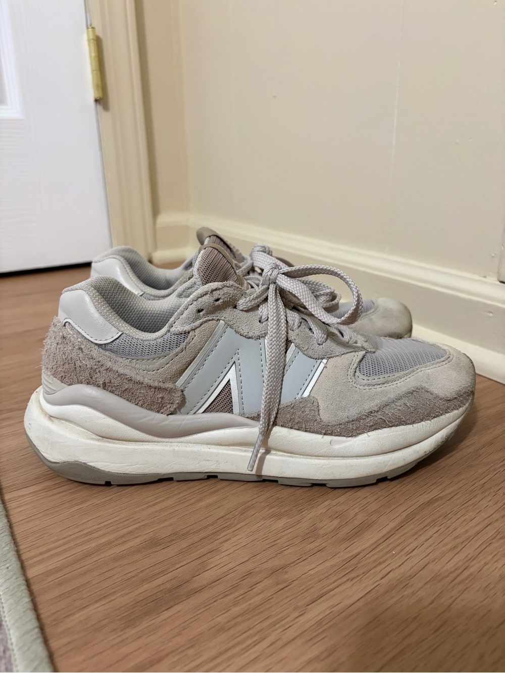 New Balance 57/40 Lightweight Sneakers in sand